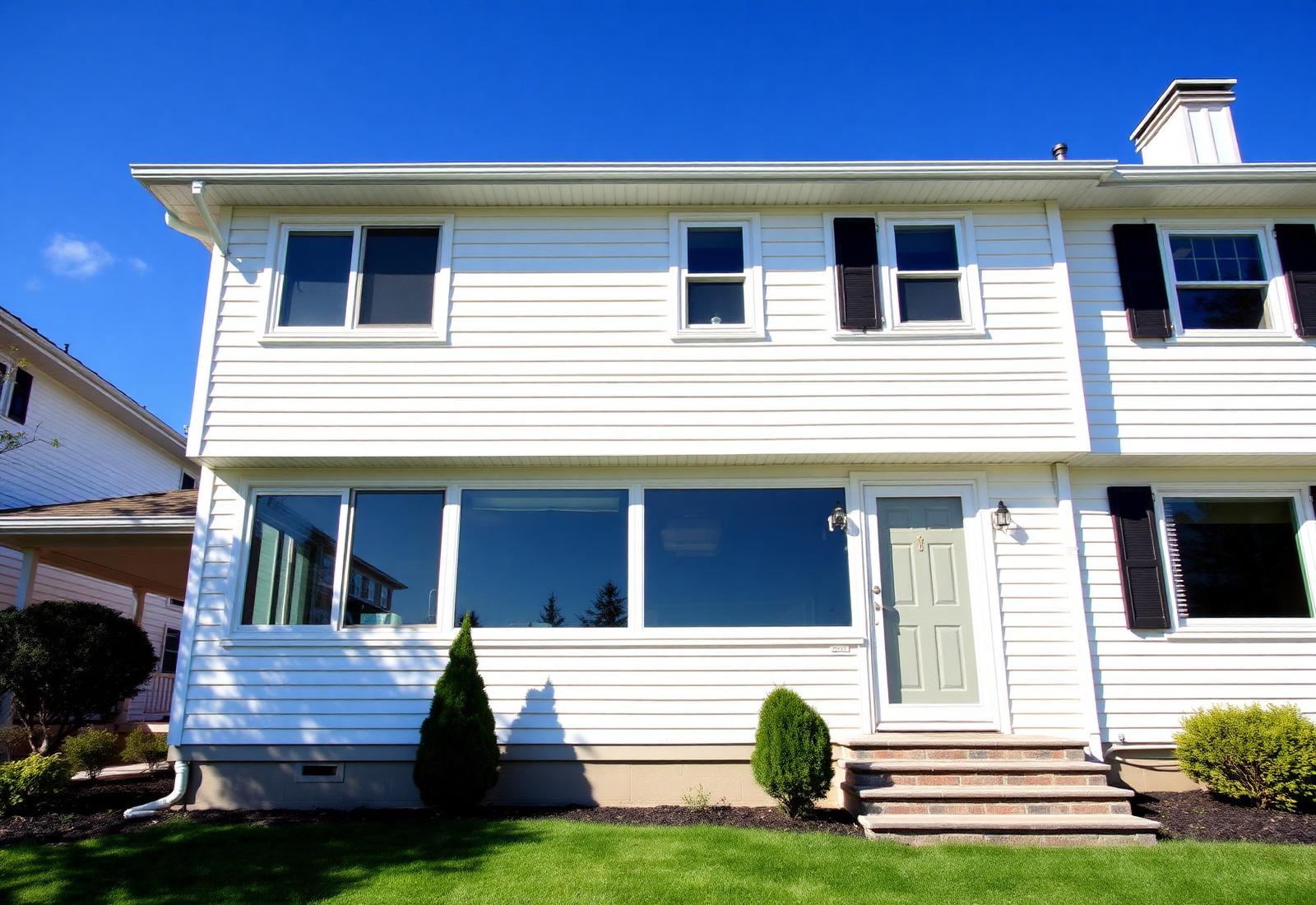 Bright Long Island home with clean windows